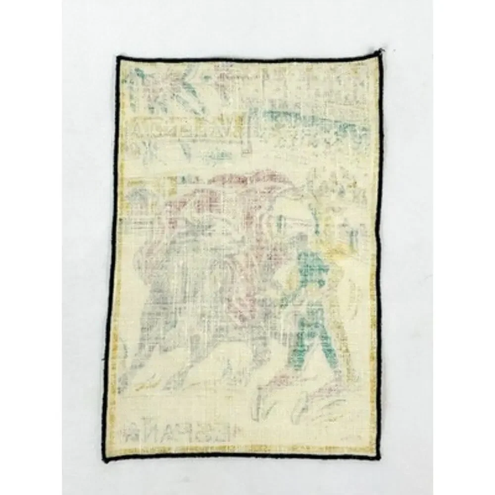 Vtg Styled by Dewan Linen Cocktail Napkins Set of 4 Spain Bullfighting Matador